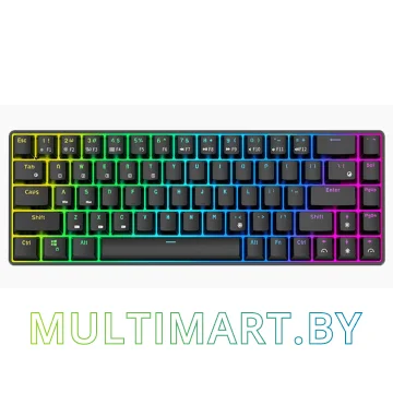 Клавиатура Royal Kludge RKG68 RGB (черный, RK Red)